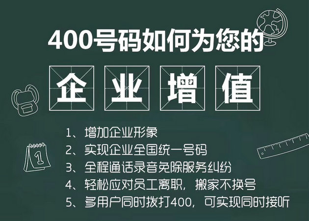 单县申请400电话需要多少钱