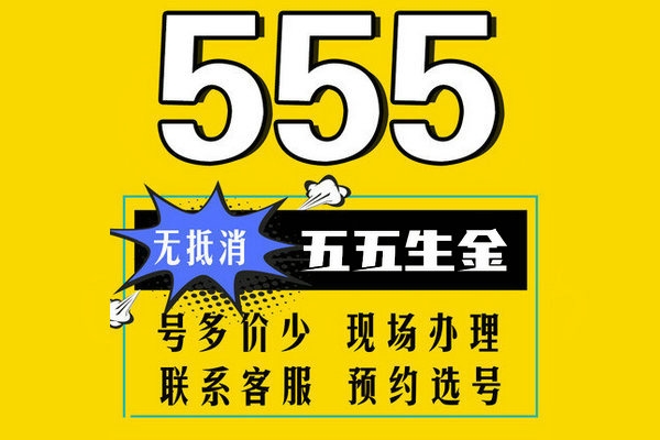 定陶178,159号段手机尾号555吉祥号